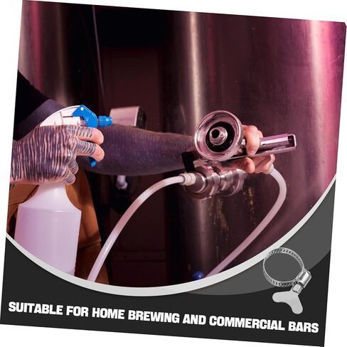 MAGICLULU High Strength Beer Kit Flexible Hose Draft Beer Hose Clamps Brewing Gas Tubing for Home Commercial Use in Saudi Arabia