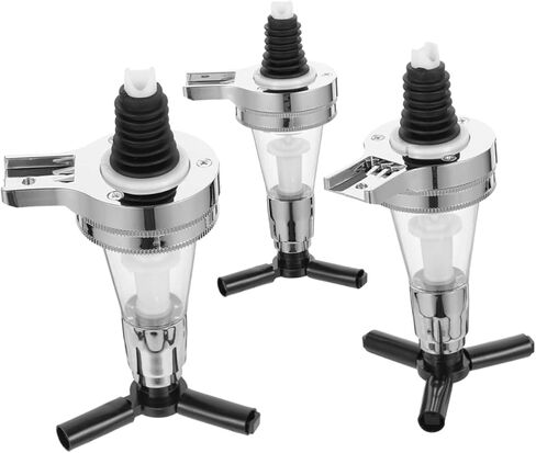 3pcs Wall Mounted Liquor Dispenser with Precise Control for Home Bars and Parties Use Wine Dispenser for Cocktails and Spirits in Saudi Arabia
