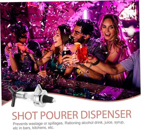 3pcs Wall Mounted Liquor Dispenser with Precise Control for Home Bars and Parties Use Wine Dispenser for Cocktails and Spirits in Saudi Arabia