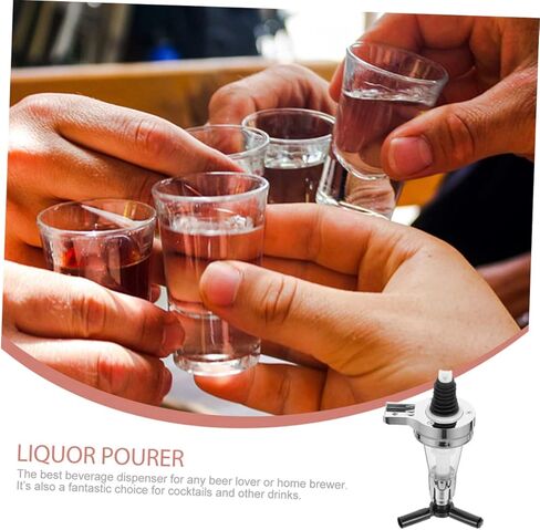 3pcs Wall Mounted Liquor Dispenser with Precise Control for Home Bars and Parties Use Wine Dispenser for Cocktails and Spirits in Saudi Arabia