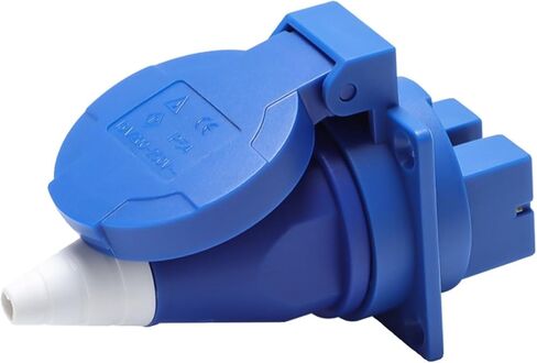 欧式两极工业防水连接器2芯16A对接双孔发电机多功能10A(Connector) in Kuwait