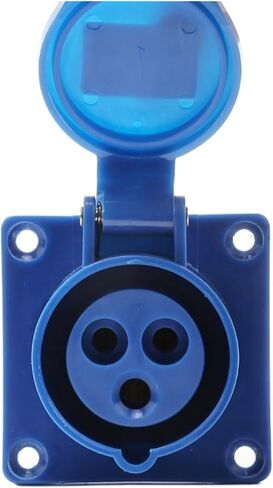 ZQ-313 aviation socket 3 holes 16A3X16A waterproof IP44 concealed three-phase four-wire socket(3 core 16A 313 solid) in Kuwait