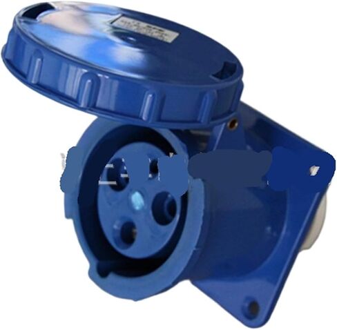 Industrial waterproof concealed straight socket 125A/3 holes SF-343 in Kuwait