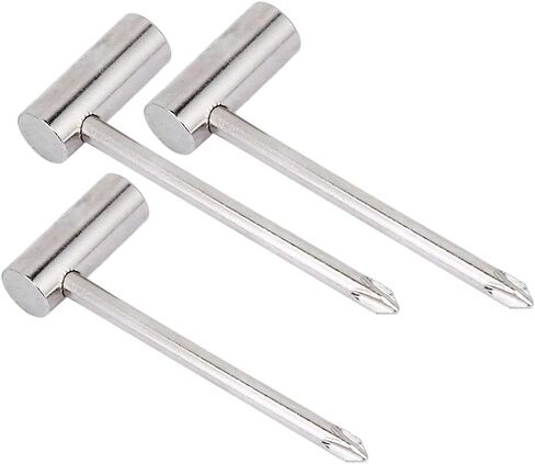 Bnineteenteam 7MM/8MM/6.35MM Guitar Rod Wrench Guitar Adjustment Tool with Screwdriver for Guitar Musical Instrument Accessories(3Pcs) in Saudi Arabia