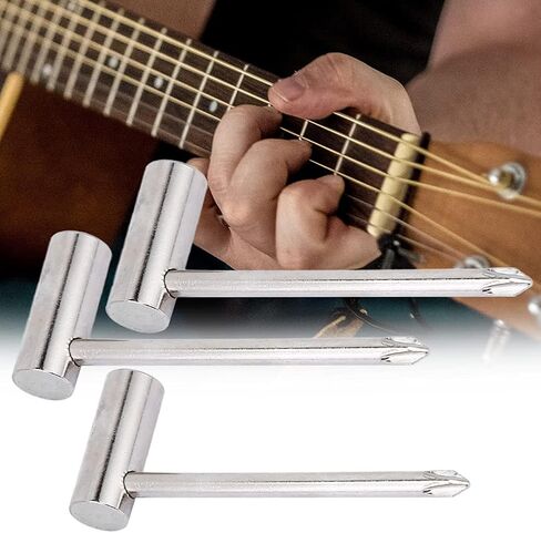 Bnineteenteam 7MM/8MM/6.35MM Guitar Rod Wrench Guitar Adjustment Tool with Screwdriver for Guitar Musical Instrument Accessories(3Pcs) in Saudi Arabia