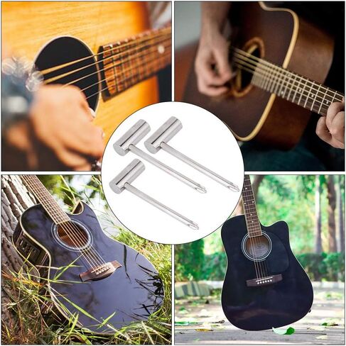 Bnineteenteam 7MM/8MM/6.35MM Guitar Rod Wrench Guitar Adjustment Tool with Screwdriver for Guitar Musical Instrument Accessories(3Pcs) in Saudi Arabia