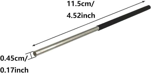 2Pcs Electric Guitar Spoke Wheel Nut Adjustment Rod Steel Bar Adjusting Repair Tool for Luthier in Saudi Arabia