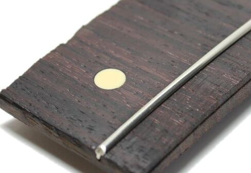 علامات موضعية على لوحة أصابع الجيتار - 1/4 بوصة - كريمي in Kuwait