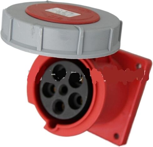 63A/5-hole industrial waterproof concealed straight socket SFN-3352 in Saudi Arabia