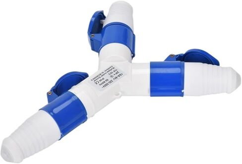 Three-way waterproof industrial aviation and socket non-explosion-proof connector Y-type one-point three 3/4/5 core 16A32A set(GP 1025 5P32A tee) in Saudi Arabia
