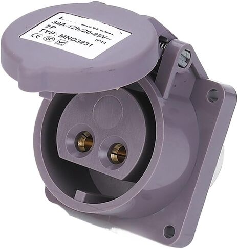 32A low voltage socket MND3231 32A*20V*2P*0.6KW in Kuwait