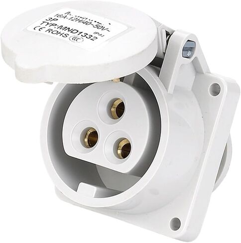16A low voltage socket MND1332, dedicated for low voltage below 50V 16A 40-50V IP44 in Saudi Arabia