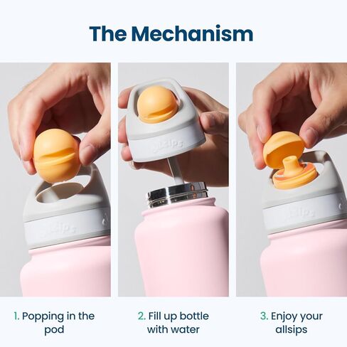 Allsips 3 كبسولات بنكهة ScentSip المنعشة | القرون بنكهة الليمون والجريب فروت والفراولة in Kuwait