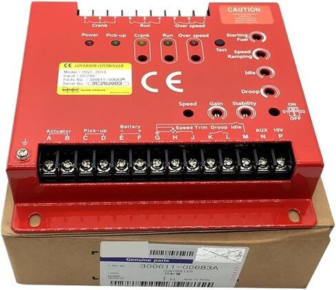 Generator DGC-2013 Electronic Governor Controller P126 Speed Control Unit DGC2013 300611-00683 Replace DGC-2007(MPU Sensor) in Saudi Arabia