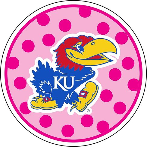 ملصق كانساس (ملصق PK Polka DOT Jayhawk (4 بوصات)، 4 بوصة) in Saudi Arabia