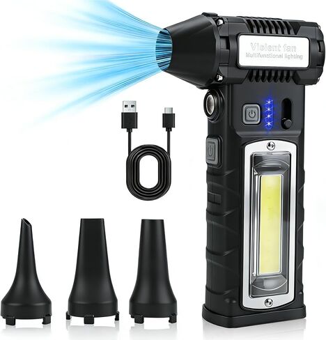 130000RPM Compressed Air Duster, Rechargeable Electric Air Duster in Kuwait