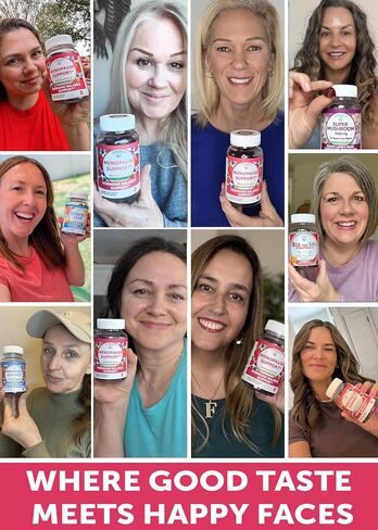 Lunakai USA Made Menopause Relief Gummies – Natural Menopause Supplements for Women with Black Cohosh & L-Theanine – Daily Support for Hot Flashes, Night Sweats & Hormonal Balance, 60ct in Kuwait