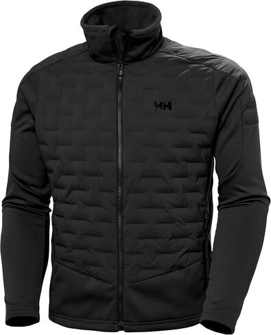 سترة Helly-Hansen HP Hybrid Stretch للرجال - خفيفة الوزن ودافئة ومريحة ومرنة، 980 خشب الأبنوس - L in Saudi Arabia