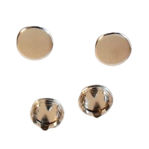 سدادات ثقب معدنية مطلية بالنيكل 3/8 بوصة لـ .031 بوصة - 046 بوصة معدنية 4 عبوات in Kuwait