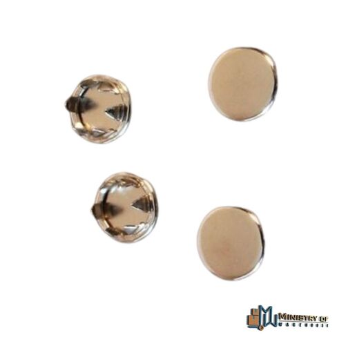 سدادات ثقب معدنية مطلية بالنيكل 3/8 بوصة لـ .031 بوصة - 046 بوصة معدنية 4 عبوات in Kuwait