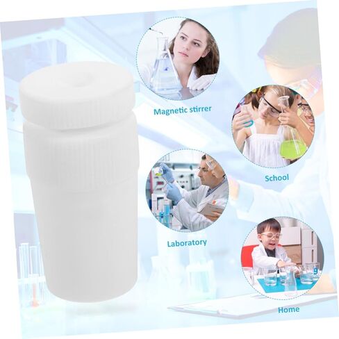 STOBAZA شريط التحريك المغناطيسي التوصيل PTFE غطاء نهاية لأكمام النمام المغناطيسي خفيفة الوزن مقاومة للاهتراء ومنع التسرب للاستخدام المختبري in Kuwait