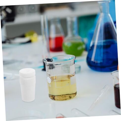 Cabilock Magnetic Stirrer Sleeve Plug PTFE Cap Replacement for Laboratory Applications Lightweight Wear Resistant Design Versatile Stir Bar Plug Reusable Leak in Saudi Arabia