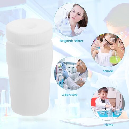 SOLUSTRE شريط تحريك مغناطيسي قابس PTFE غطاء بديل خفيف الوزن كم مختبر للمحرك المغناطيسي سهل التنظيف، يجب الحفاظ عليه للاستخدام الصناعي in Saudi Arabia