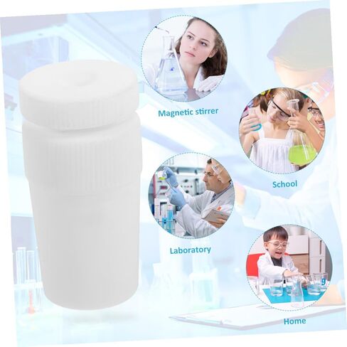 MAGICLULU محرك مغناطيسي PTFE غطاء التوصيل استبدال إمدادات المختبر القابلة لإعادة الاستخدام لفتح سهلة التنظيف سدادة شريط التحريك متعددة الاستخدامات لمختلف التطبيقات in Saudi Arabia