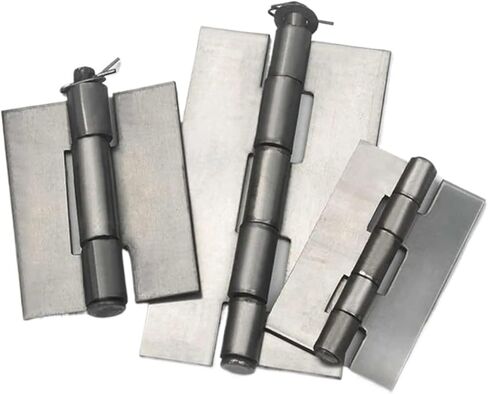 مفصلات حديدية ثابتة قابلة للطي، أجهزة سميكة قابلة للطي، أبواب حديدية محورية، أبواب قابلة للطي بأوراق شجر فضفاضة (35 × 52 مم 10 قطع) in Kuwait