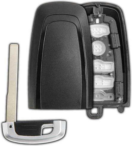 Keyless Option Remote Key Fob Shell Silver Prox Hatch Case For Ford (M3N-A2C93142600) in Saudi Arabia