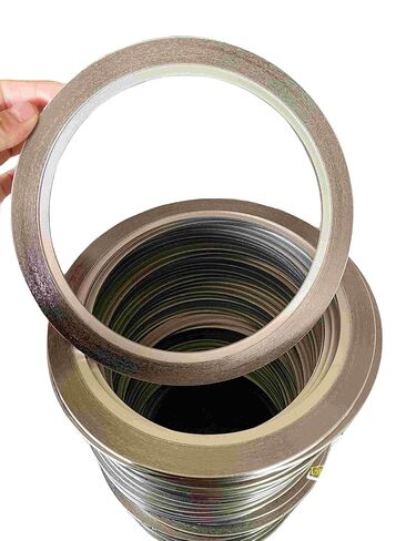 حشية جرح حلزونية من GemmySeal مع حلقة داخلية SUS316، مملوءة بالجرافيت، 5 قطع 4 بوصة DN100 in Kuwait