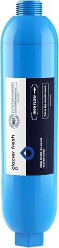GLACIER FRESH Garden Hose End Pre-Filter for Swimming Pool, Hot Tubs, Spa, Inflatable Pool, Ponds, Greatly Reduces Bad Taste, Odors, Chlorin and Sediment, up to 8,000 Gallons, 1 Pack in Saudi Arabia