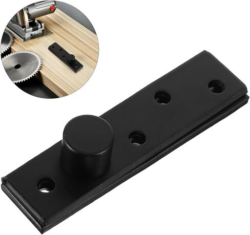 Heavy Duty Stainless 360° Rotation Pivot Hinge Concealed Invisible Door Hinge for Wood Doors Large Eccentric Matte Black Finish Suitable for Cabinet and Screen Applications in Saudi Arabia