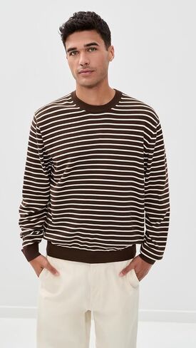 Madewell Men's Core Cotton Long Sleeve Crew Sweater in Saudi Arabia
