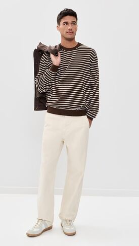 Madewell Men's Core Cotton Long Sleeve Crew Sweater in Saudi Arabia