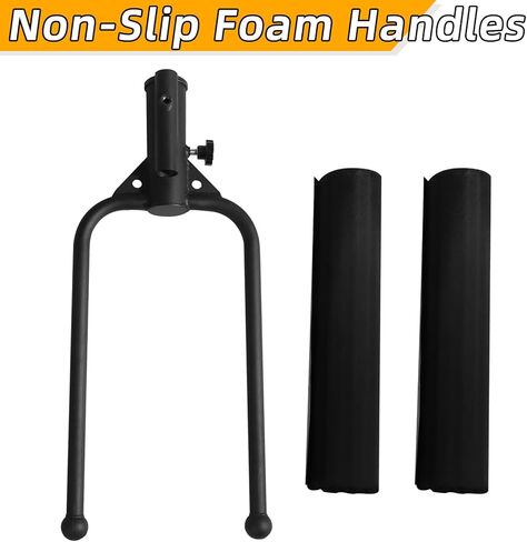 مقبض ضغط الفايكنج ملحق الألغام الأرضية للحديد الأولمبي مقاس 2 بوصة - مقبض صف على شكل حرف T لتدريب القوة، وبناء الأذرع، والأكتاف، والظهر، ومعدات المنزل والصالة الرياضية in Kuwait