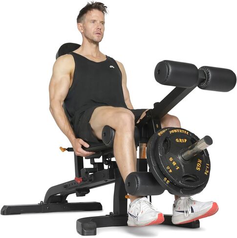 Powertec Fitness Leg Lift Curl - ملحق تمديد الساق لمعدات تمرين منضدة العمل، 200 رطل. - المنتجات المتوافقة فقط - ملحقات تدريب الأثقال للصالة الرياضية المنزلية in Saudi Arabia