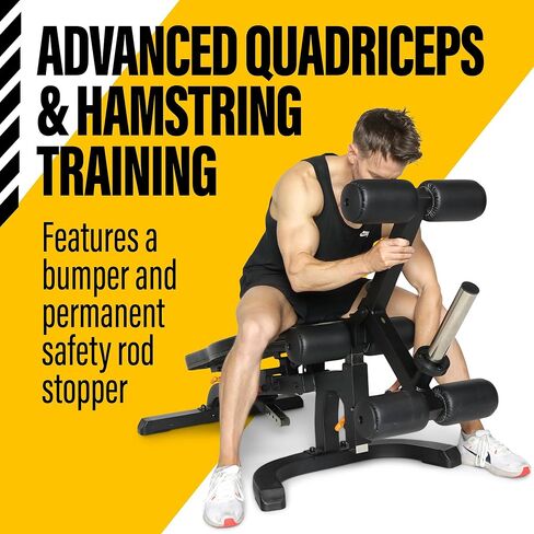 Powertec Fitness Leg Lift Curl - ملحق تمديد الساق لمعدات تمرين منضدة العمل، 200 رطل. - المنتجات المتوافقة فقط - ملحقات تدريب الأثقال للصالة الرياضية المنزلية in Saudi Arabia