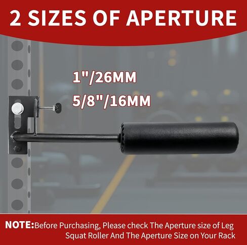 Nordic Leg Roller Attachment for Power Rack, Bulgarian Split Squat Roller, Hamstring Curl ,Core Workout Equipment Home Gym Workout Accessories for Squat Rack Accessories in Kuwait