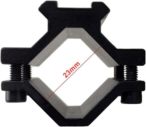 Scope Barrel Mount Clamp Picatinny/Weaver Rail Adapter for Rifle Shotgun Laser Flashlight in Kuwait