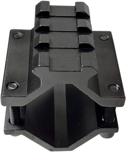 Scope Barrel Mount Clamp Picatinny/Weaver Rail Adapter for Rifle Shotgun Laser Flashlight in Kuwait