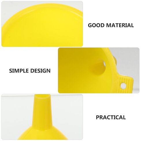 Didiseaon 20pcs Small Plastic Funnels 6.5cm Scientific Liquid Transfer Funnels for Essential Oils Cosmetics Kitchen Use in Saudi Arabia