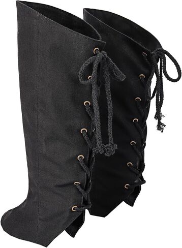 تغطي أحذية القراصنة في العصور الوسطى ملحقات أزياء أزياء النهضة من رين فير رن فير in Kuwait