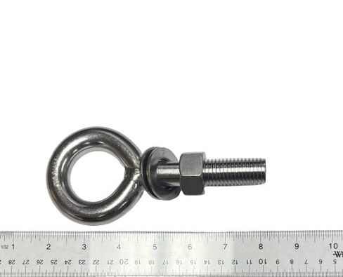 US STAINLESS Stainless Steel 316 Eye Bolt 3/4" x 6" UNC Short Thread Marine Grade Pitch of 10 in Saudi Arabia