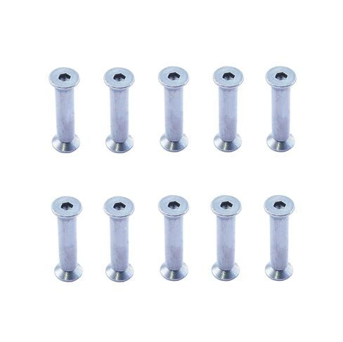 10 قطع من الدبوس المحوري للسكين القابل للطي، صامولة تثبيت المسمار، مسمار كوربي، تثبيت سكاكين الرأس المسطحة لصناعة يدوية، مسمار مقبض السكين، دبوس محوري لسكاكين الجيب in Kuwait