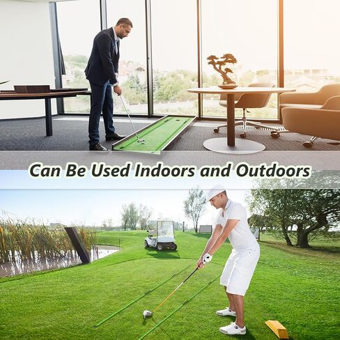 flintronic Golf Alignment Stick, Golf Practice Training Aid, Collapsible Golf Practice Rods for Aiming, Putting, Full Swing, Posture Corrector, with Clear Tube Case in Kuwait