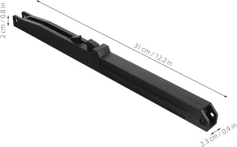 Mobestech Soft Close Damper 4 عبوات من عازل الباب عالي القوة لانزلاق أجهزة باب الحظيرة، عملية هادئة سلسة للاستخدام المنزلي والتجاري in Saudi Arabia