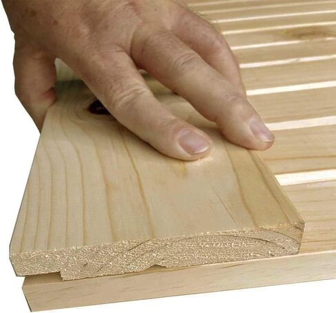 Kimberly Bay K-Bar الصلبة الصنوبر الأساسية غير المكتملة الداخلية باب الحظيرة بلاطة DIY كيت 83.5 بوصة × 36 بوصة. in Saudi Arabia