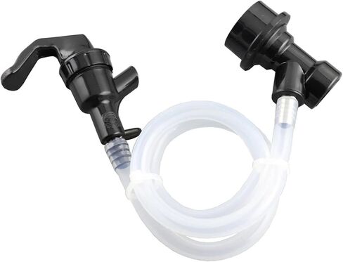 معدات تخمير الكرة قفل البيرة خط الجمعية نزهة الحنفية صنبور مع 50 سنتيمتر خرطوم سيليكون البيرة برميل البيرة موزع معدات تخمير in Kuwait