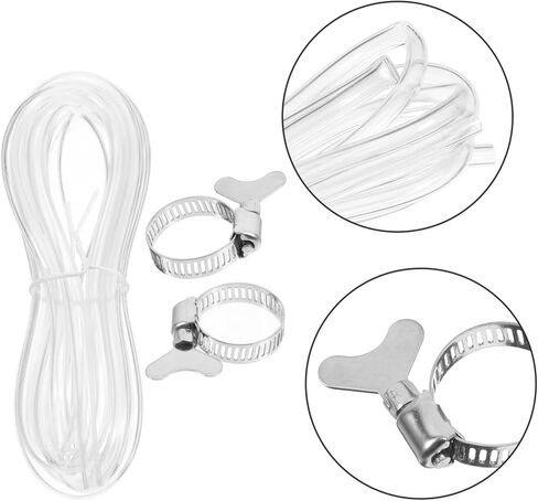 High-strength Beer Gas Hose with Clamps Flexible Tubing for Draft Beer Dispensing and Wine Brewing Brewing Hose for Home and Commercial Use in Saudi Arabia